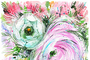 12 paintings with flowers, a Decorative Illustration by coconut_forest (Thumbnail 9 of 13)