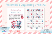 Editable Valentine's Day Candy Grams, a Templates & Theme by Adalin Shop (Thumbnail 3 of 6)