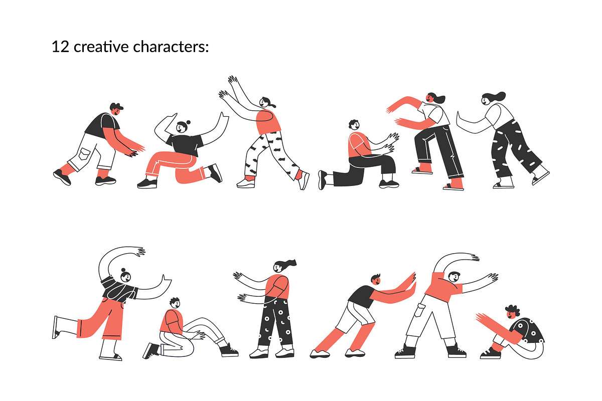 Collaboration concept. Teamwork., an Object Graphic by StacyCreativity