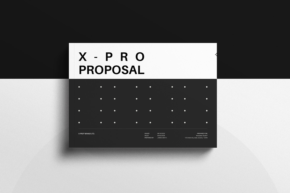 Minimalism Proposal Landscape Design, a Brochure Template by ArtisanaAura (Photo 1 of 13)