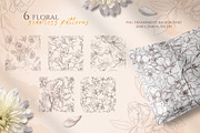 FANTASTIC FLORAL GARDEN collection, a Texture Illustration by Yuliia Lashevska (Thumbnail 5 of 8)