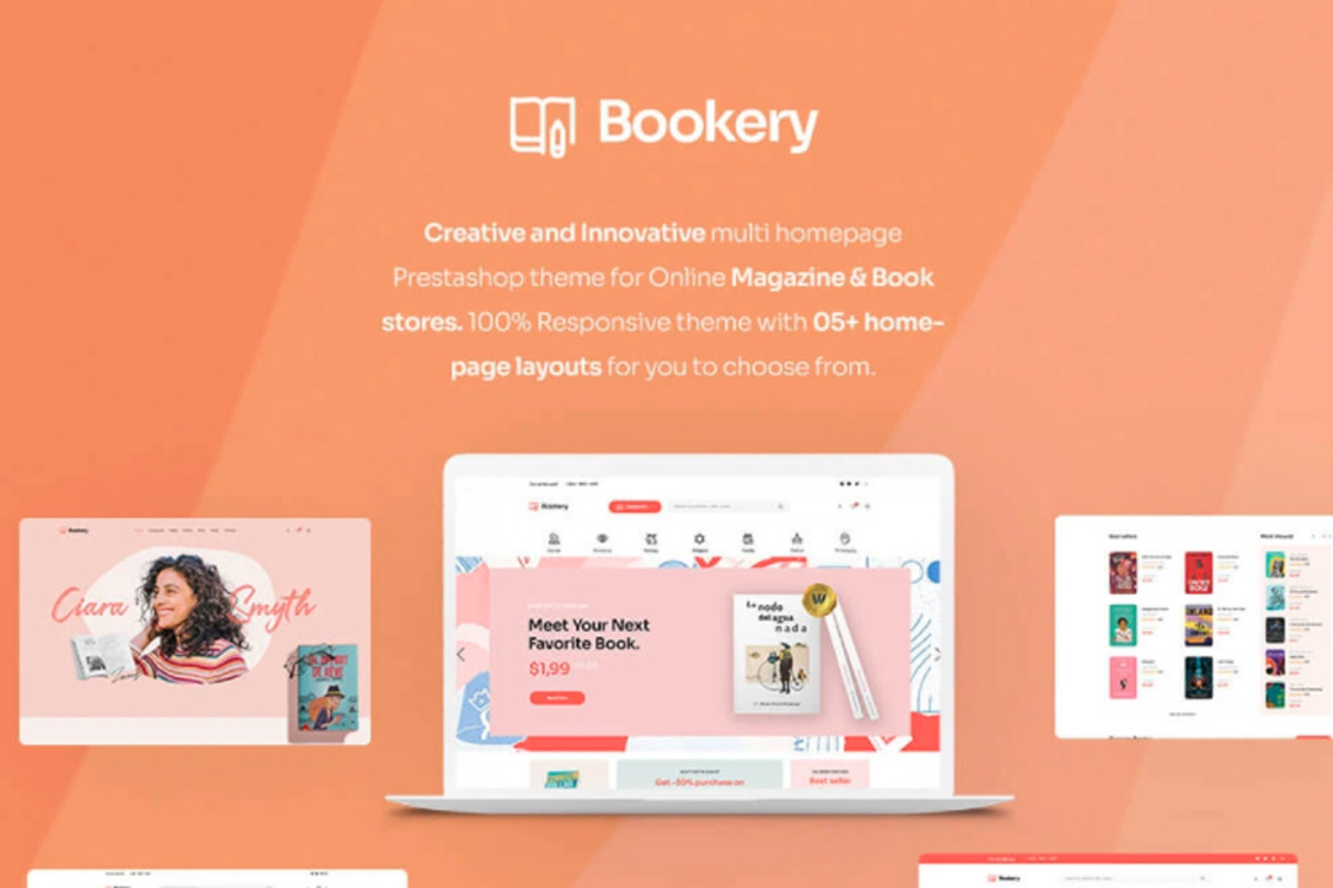 Leo Bookery – Online Book Store, a Websites & App Template by LeoTheme (Photo 2 of 17)