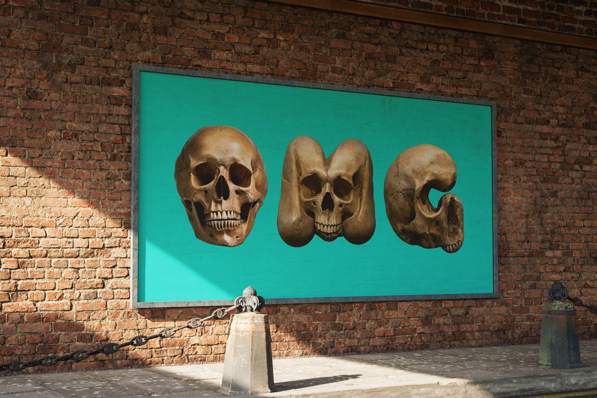 Skull Font, a Handwritten Font by Handmadefont (Photo 3 of 10)