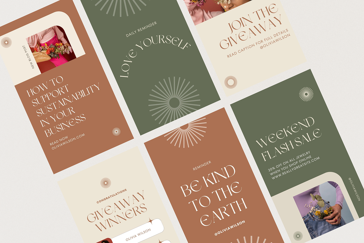 Amelia | Marketing Canva Template, a Social Media Template by With Faith & Love (Photo 3 of 12)