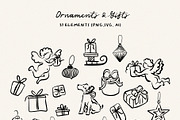 Hand Drawn Whimsical Christmas | SVG, a Seasonal Illustration by Calamar Studio (Thumbnail 24 of 25)