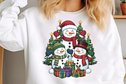 Preppy Knitting Snowman Png, Latch, an Illustration by Designking (Thumbnail 3 of 6)