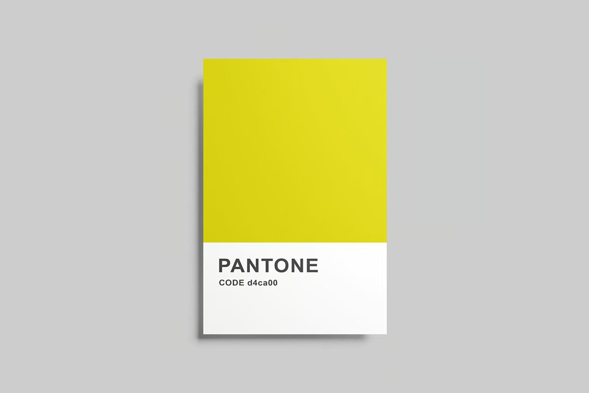 Pantone Card Color Mockup, an Advertising Mockup by Se٧enStudio (Photo 5 of 5)