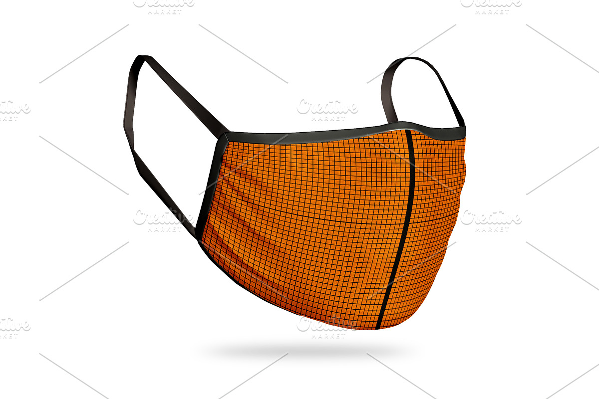 Face mask mockup original, a Mask Mockup by Radmila (Photo 3 of 6)