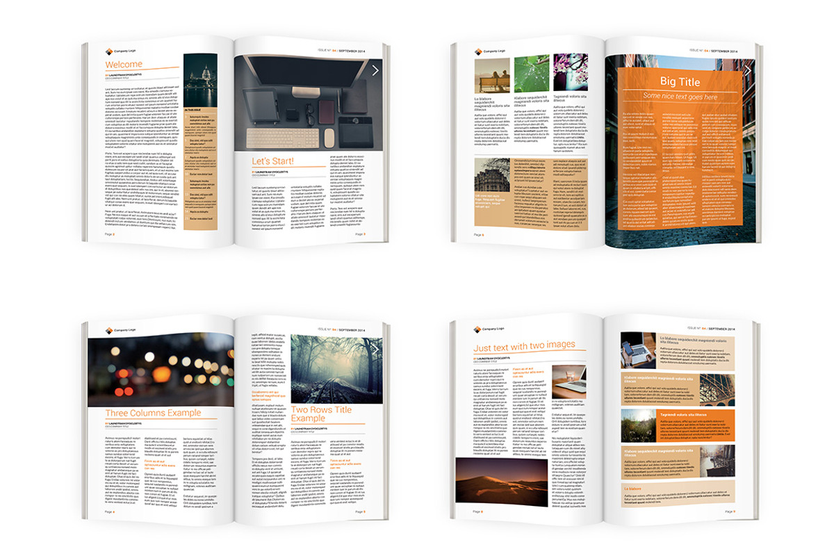 Modern Newsletter, a Magazine Template by IndieStock (Photo 2 of 4)