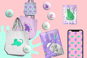 Magical Cats Aliens Set, an Animal Illustration by Annie Konst (Thumbnail 5 of 8)