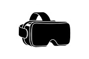 50 VR Goggles Headset Silhouette, an Illustration by yasushie (Thumbnail 26 of 51)