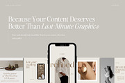 Minimalist Instagram Templates Canva, a Social Media Template by Adam and Grace (Thumbnail 6 of 22)