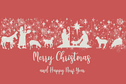 Merry Christmas cards set, a Decorative Illustration by IvanFet (Thumbnail 3 of 14)