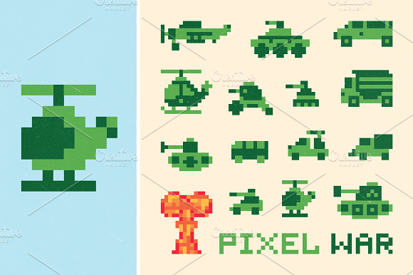 Pixel War Set