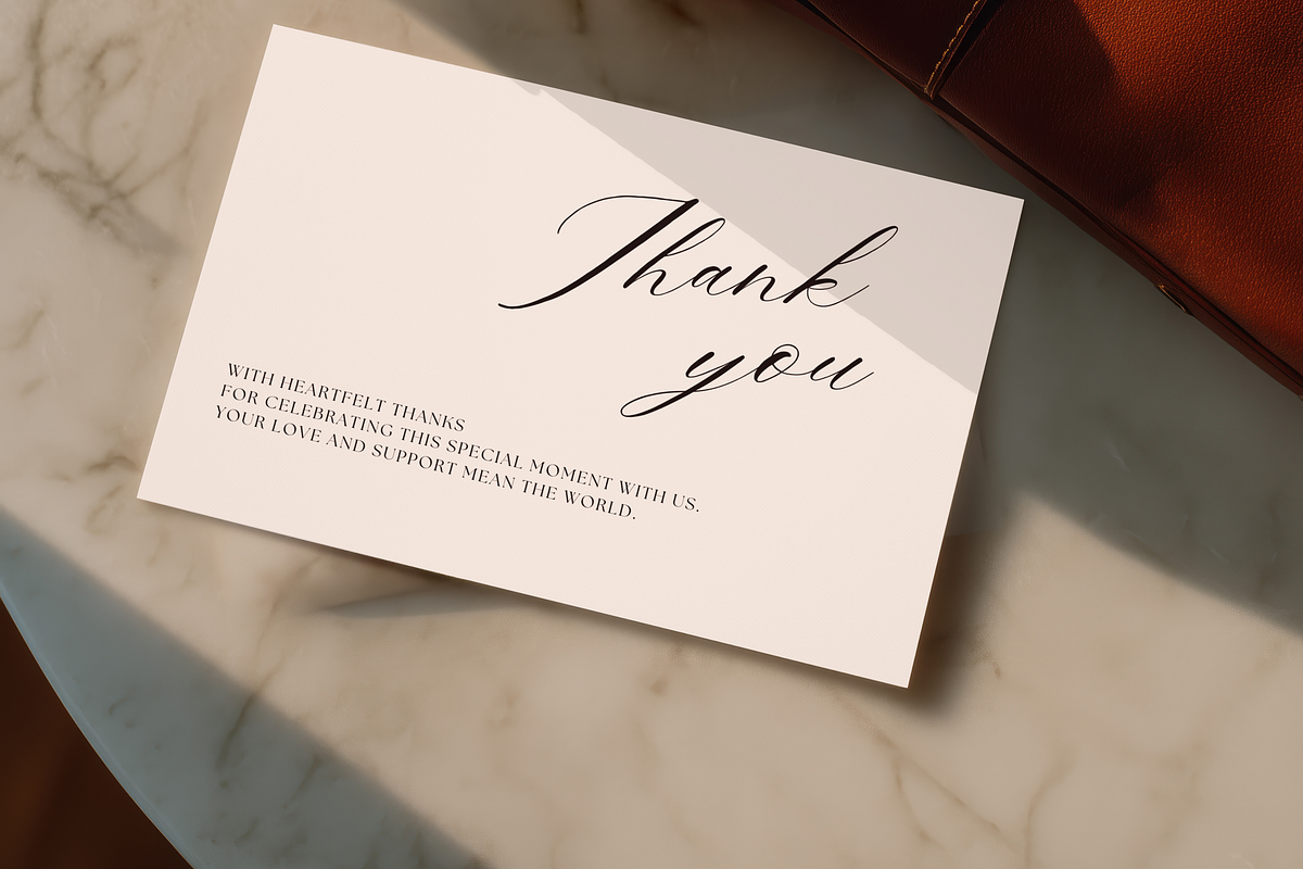 Modern 4x6 Horizontal Card Mockup, a Product Mockup by Serenefeeling (Photo 4 of 6)