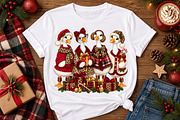 Christmas Goose PNG, a Seasonal Illustration by Watercolor design (Thumbnail 1 of 3)