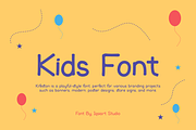Kifeston - Kids Font, a Sans Serif Font by Iqsiart Studio (Thumbnail 3 of 8)