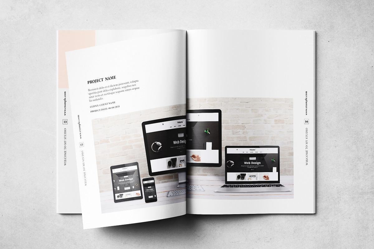Portfolio Layout, a Print Template by Grkic Creative (Photo 9 of 15)