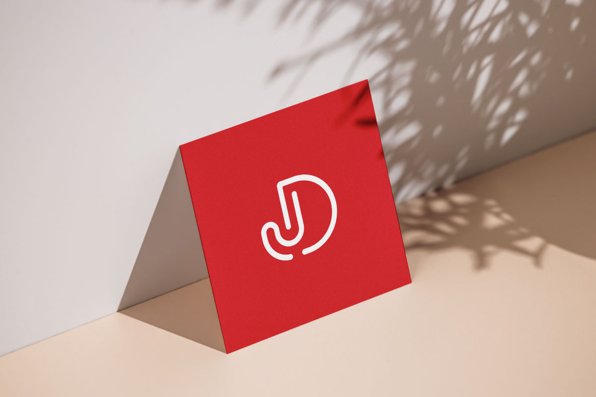Modern and clean JD letter monogram. preview 3