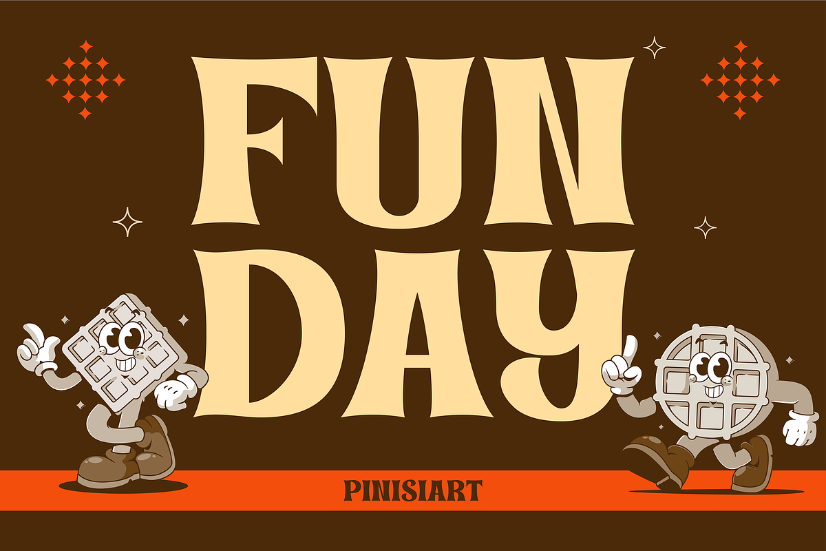 FUNDAY, a Font by Pinisi ART (Photo 1 of 10)