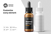 Dropper Bottle Mockup, a Packaging Mockup by Mockup Factory (Thumbnail 2 of 3)