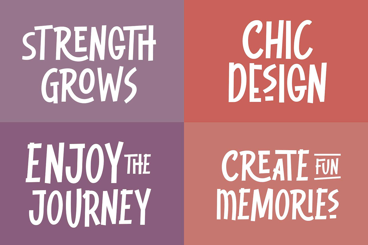 Romelly Letters - Playful Font, a Font by Novitype (Photo 6 of 13)