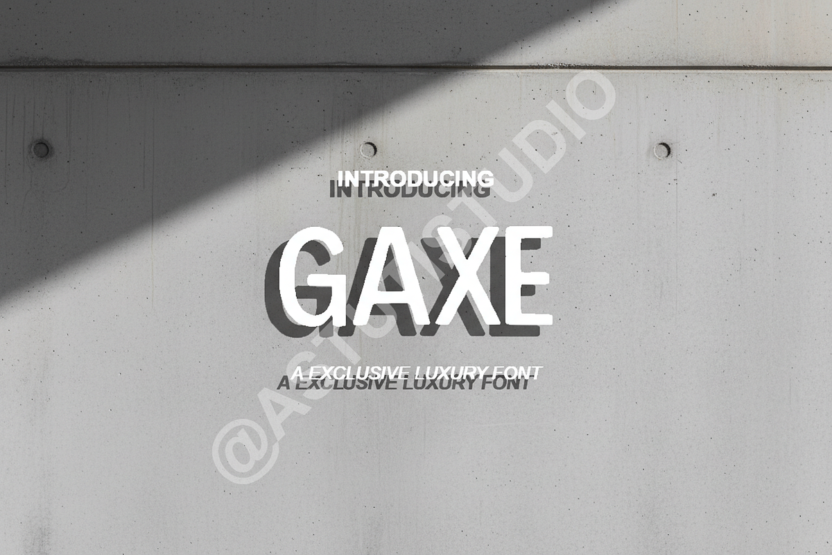 Gaxe - Elegant Modern Serif Typeface, a Font by Astuti Studio (Photo 1 of 16)