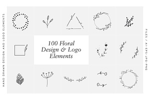 Floral Design & Logo Elements