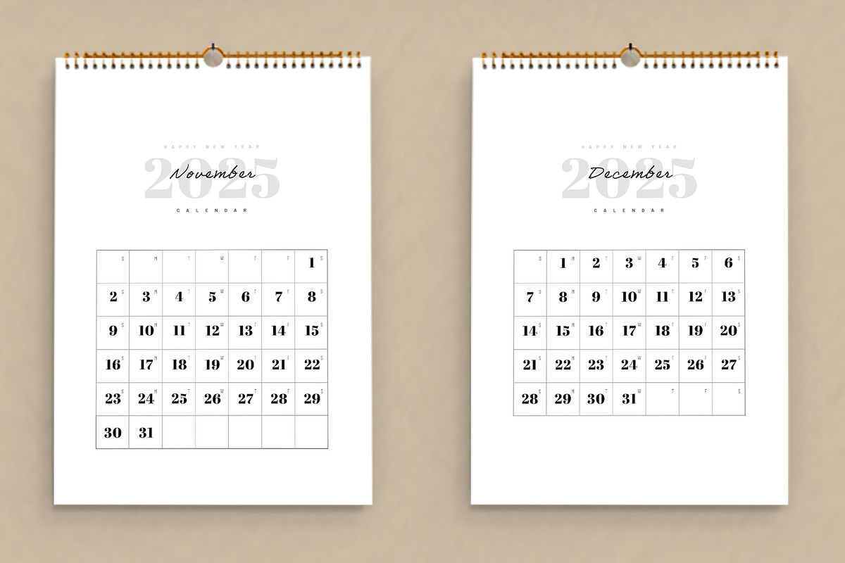 Calendar Layout, a Stationery Template by ContestDesign (Photo 4 of 4)