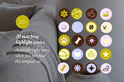 Dog Instagram Canva Templates, a Social Media Template by CanvaTemplateClubCo (Thumbnail 4 of 9)