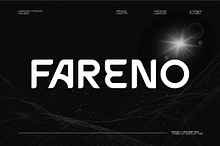 Fareno || Modern Sans Serif Font