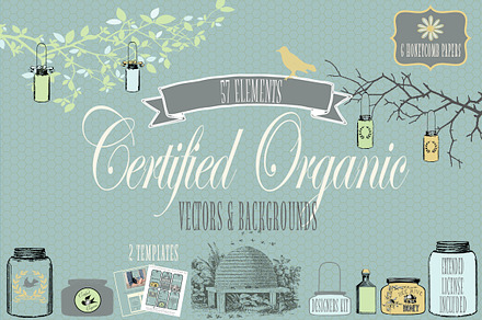 Certified Organic Vector Design Kit
