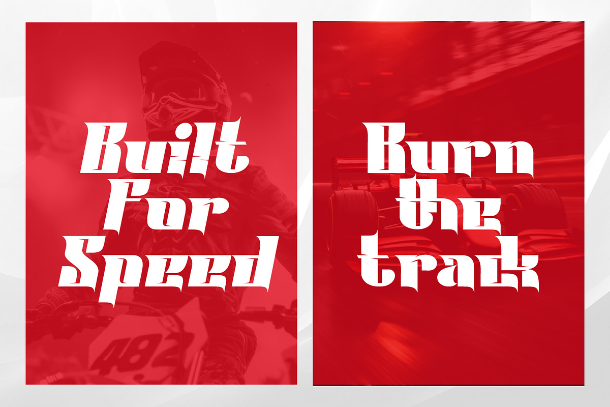 Aimflash – Racing Font, a Sans Serif Font by Randi Irvan | Rvandtype (Photo 2 of 12)
