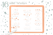 Scattered Stamp Cluster Brushes, a Brush Add-On by Wooly Pronto (Thumbnail 2 of 6)