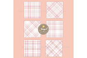 Coquette Plaid Digital Paper Set, a Pattern Graphic by JennyL Designs (Thumbnail 2 of 6)