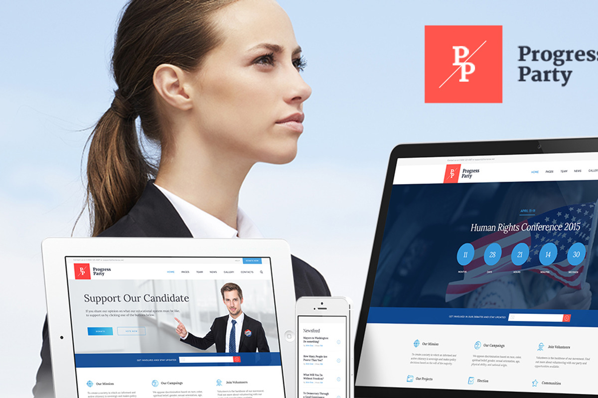 ProParty - Elections, NGO & Politics, a WordPress Template by ThemeREX