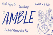 CS Amble Pixel, a Sans Serif Font by Craft Supply Co. (Thumbnail 1 of 8)