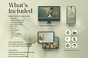 Squarespace Template | Life Coaching, a Squarespace Template by Under My Cozy Roof (Thumbnail 2 of 10)