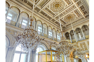 The luxurious interiors of the, a Graphic by TatsianaSalauyova