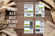 Vintage Newspaper Template, a Magazine Template by ZoloDesignHub (Thumbnail 2 of 8)