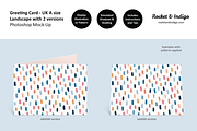 UKA Greeting Card Photoshop Mockup 5, a Product Mockup by Rocket & Indigo (Thumbnail 2 of 8)