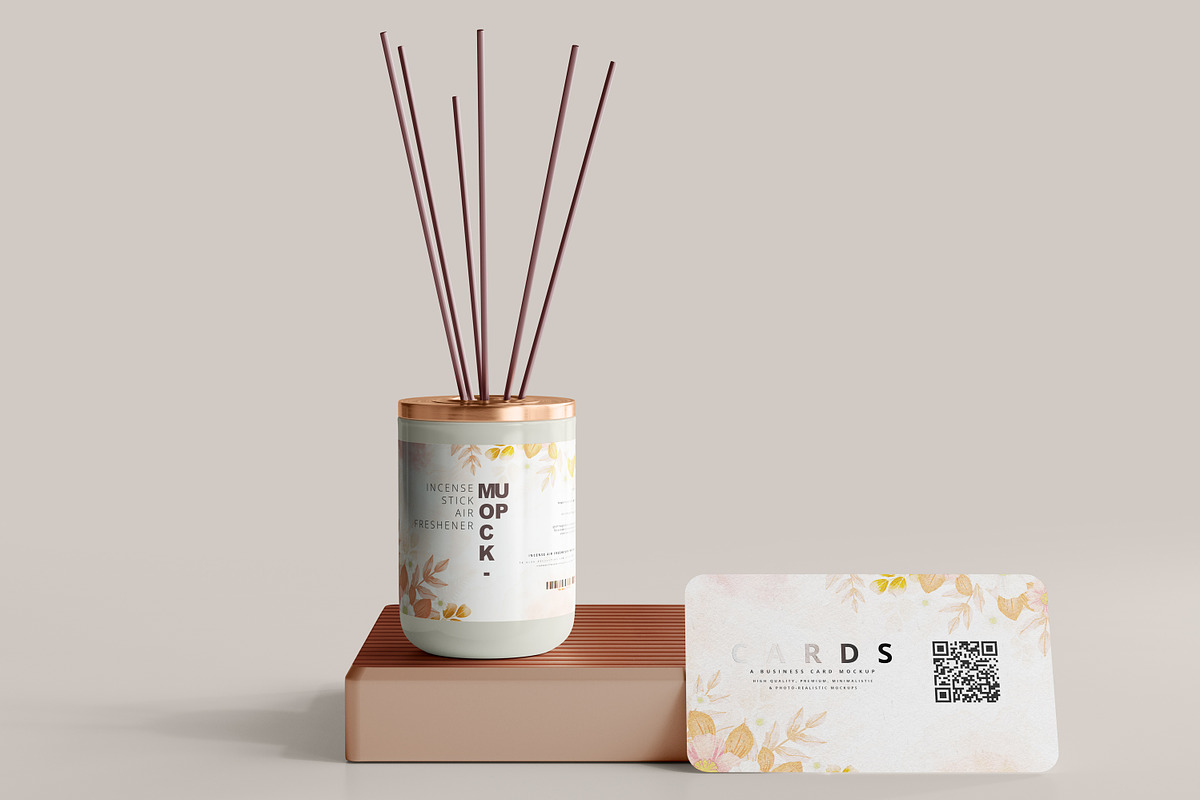Incense Air Freshener Mockups, a Packaging Mockup by pmvch (Photo 15 of 20)