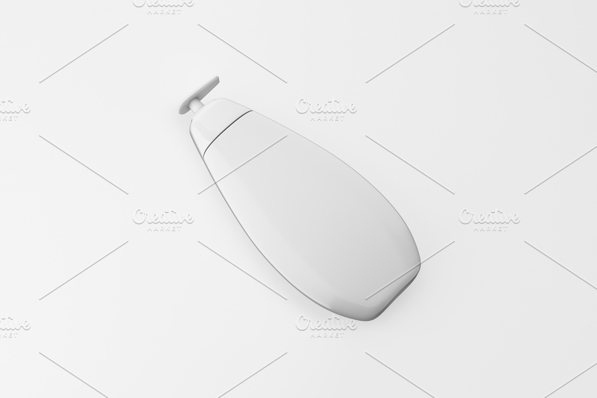Lotion Pump Bottle Mockup, a Packaging Mockup by Qaleb Studio (Photo 3 of 3)