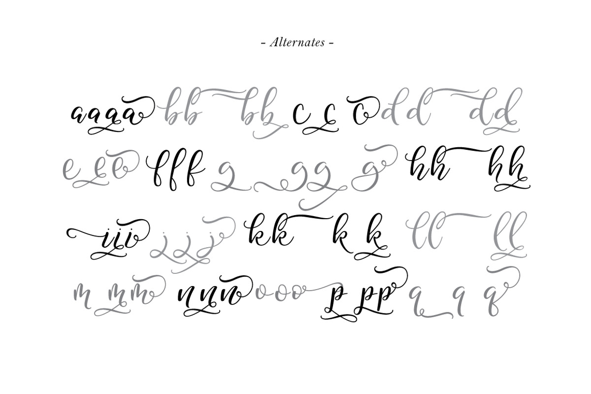 Legacy Typeface preview 6