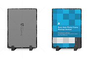 Rock Slate Photo Frame Mockup-3Views, a Household Mockup by VecRas (Thumbnail 1 of 3)