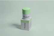 Cosmetic Jar & Box Packaging Mockup, a Packaging Mockup by Assyat (Thumbnail 7 of 22)