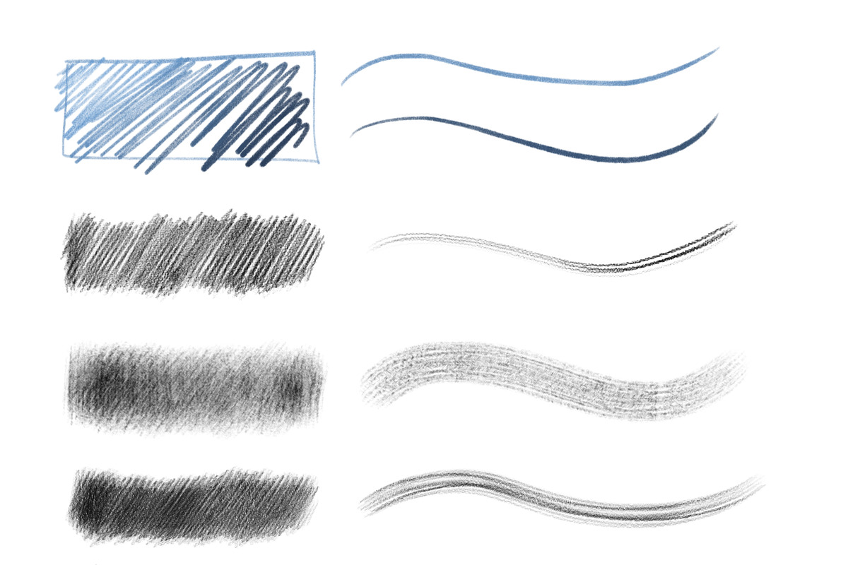 The Sketcher Collection Brushes, a Brush Add-On by DaniMad Brushes (Photo 12 of 13)