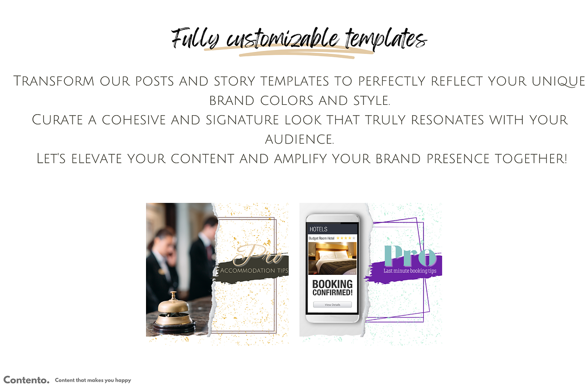 The Travel Influencer Canva Pack, a Social Media Template by Contento BH (Photo 5 of 5)