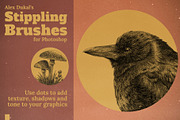 AD Stippling Brushes, a Brush Add-On by Alex Dukal (Thumbnail 1 of 9)