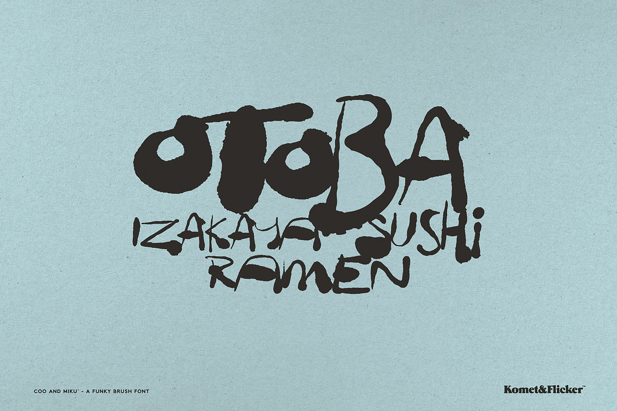 Coo and Miku, a Font by Komet & Flicker (Photo 6 of 13)